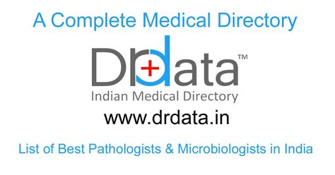 List of Best Pathologists and Microbiologists in India - DrData
