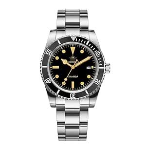 Buy ADDIESDIVE AD2072 Quartz Watch, 39mm Ceramic Bezel Wristwatch 200m ...