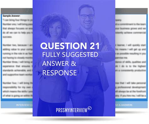 Sample Interview Questions and Answers 的图像结果