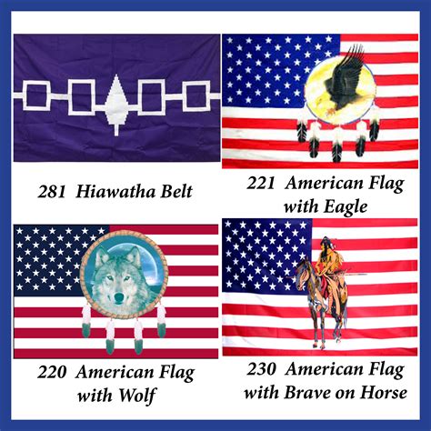Native American Eagle Flag Native American Poster, Eagle In War