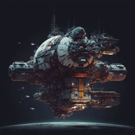 ArtStation - REF PRO - Spaceship - Space Station - 40 Image Reference ...