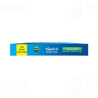 New Vicks Vaporub Steam Pods Capsule 10 - Uses, Side Effects, Dosage ...