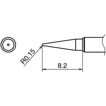 交換こて先 T52シリーズ HAKKO(白光) はんだごて替コテ先 【通販モノタロウ】