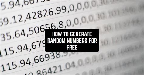 Image result for Generate Numbers Randomly