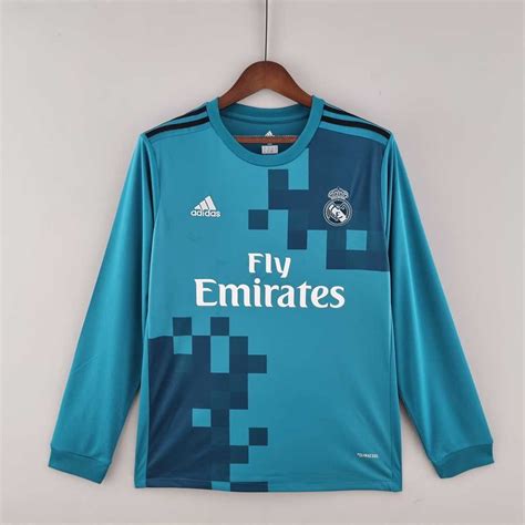 Real Madrid Third 2017-18 Retro Shirt (Full Sleeves) – Full Time Store