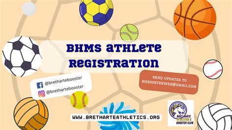 How To Register Your Athlete | BHMS Athletics & Booster Club