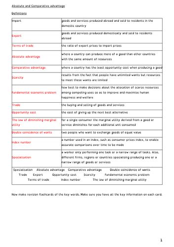 Absolute Advantage Example Economics 的图像结果