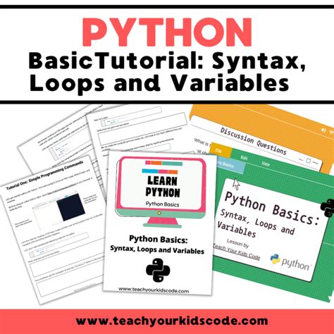 Image result for Free Python Tutorial Kids