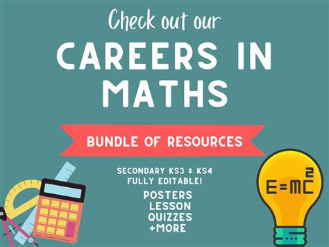 Maths and Careers | Teaching Resources