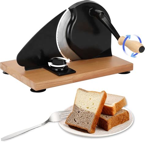 Manual Bread Slicer with Hand Crank for Homemade Sourdough Bread ...