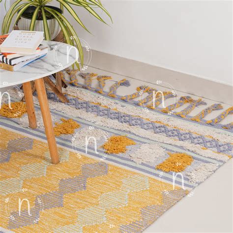 Summer Patterned Rug Online - Premium Rug | Nestasia