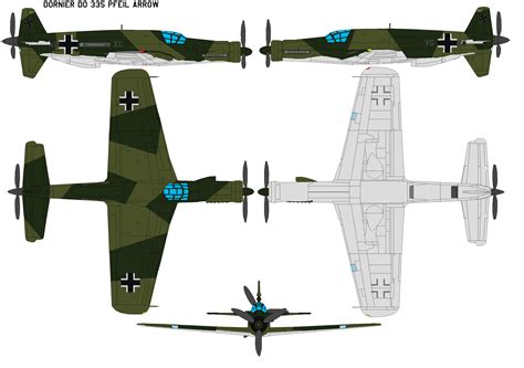 Dornier Do 335 Pfeil Arrow by bagera3005 on DeviantArt