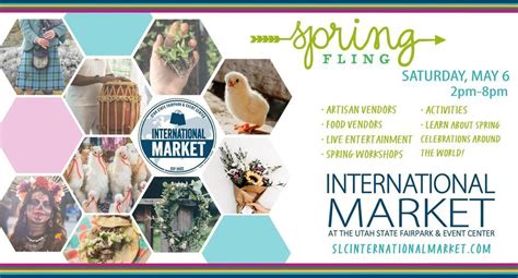SPRING FLING at the International Market, Utah State Fairpark, Salt ...
