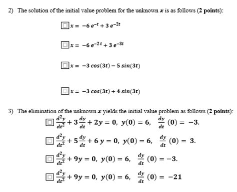 Image result for Initial Value Problem Differential Equations