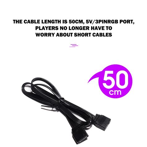 10-Channel RGB Hub 5V 3Pin AURA Synchronous Motherboard RGB Fan Hub wi ...