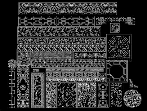 Free Downloadable Autocad Drawings of Patterns is a collection of ...