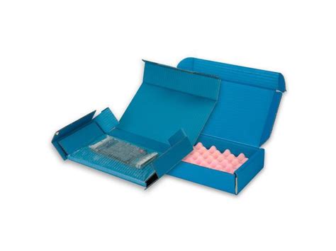 Emballages ESD en carton ondulé | Contact COATED PRODUCTS