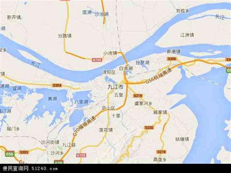 九江市区地图二全图，九江市区地图二高清版下载 - 8264户外8264.com