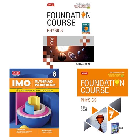Buy MTG Foundation Course Class 8 Physics Book & MTG International ...