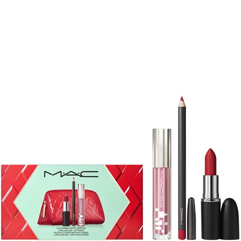 MAC Trending Tomorrow Lip Trio Red | LOOKFANTASTIC