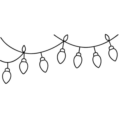Images de Guirlande lumineuse dessin – Téléchargement gratuit sur Freepik