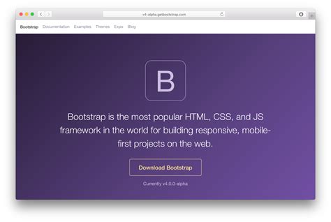 Bootstrap Latest Version Software Size 的图像结果