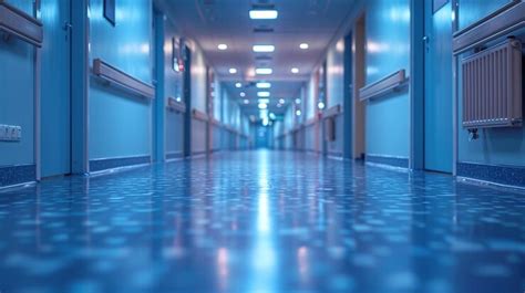 Hospital corridor | Premium AI-generated image