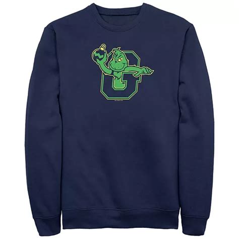Big & Tall Dr. Seuss Grinch Ready To Attack Graphic Fleece