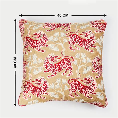 Buy Art of Asia Cushion Cover - 40x40cm from Home Centre at just INR 699.0