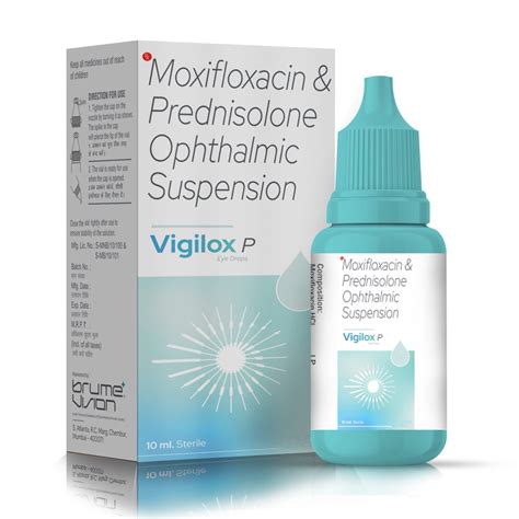 Moxifloxacin & Prednisolone ophthalmic Suspension