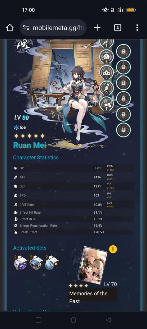 My Ruan Mei build. Yay or nay? : r/RuanMeiMains