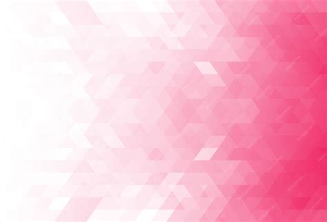 Arrière-plan de formes géométriques roses modernes | Vecteur Gratuite