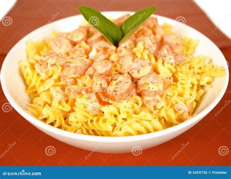Spiral pasta stock photo. Image of food, plate, cuisine - 5459736