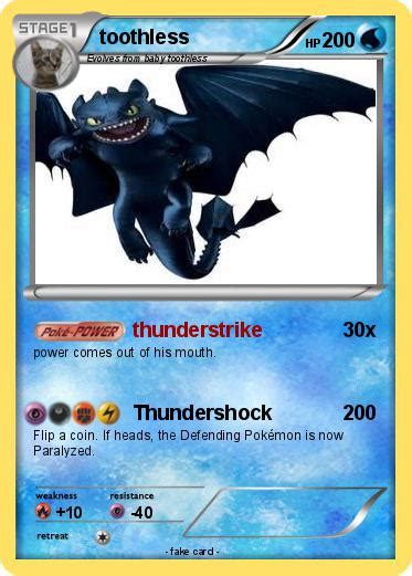 Image result for Toothless Pokemon Card