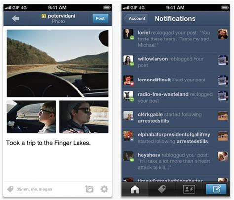 Image result for Tumblr Messaging iOS