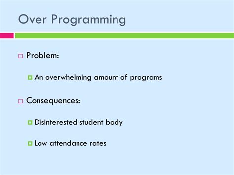 Image result for Over Programming Definition