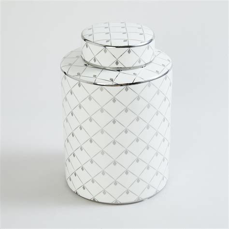 Buy Glitz Décor Dennis Ceramic Canister from Home Centre at just INR 2499.0