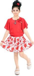 TOT Girls Party(Festive) Top Skirt Price in India - Buy TOT Girls Party ...