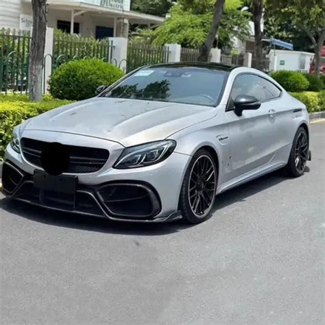 Body Kit for Mercedes-Benz C-Class W205 C43 C63 Wide Body Modified Fro ...
