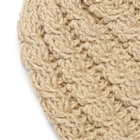 Cable Knit Beanie - Beige 2986 – Magic Needles