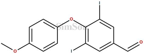 3,5-Diiodo Thyroaldehyde Methyl Ether | CAS No- 69240-57-9 | Simson ...