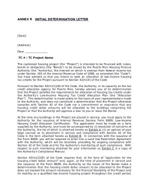 Determination Letters - Need a Copy or a Correction? Doc Template ...