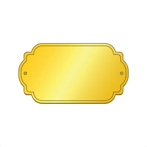 Name Plate In Gold at Tayla Macdermott blog