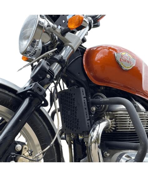 Auto Engina Interceptor 650 Radiator Guard - Black – Bikester Global