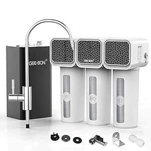 GEE BON 7-Stage RO Reverse Osmosis Under Sink Water Filtration System ...