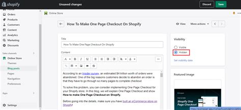 Image result for How to Create a Blog Post in Shopify