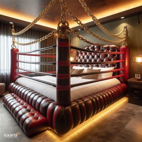 Knock Out Comfort: Boxing Ring-Inspired Bed for Athletes and ...