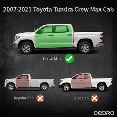OEDRO Bolt-on Running Boards for 2007-2021 Toyota | Ubuy India
