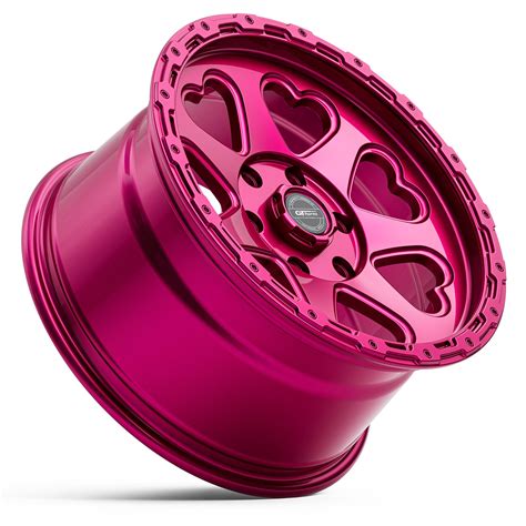 GT FORM HEARTS SUV HOT PINK 17X9 5X120 WHEEL & TYRE PACKAGE - CNC Wheels