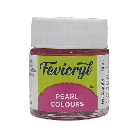 Pidilite Fevicryl Pearl Colours 10ml (Loose Colours) - Canvazo – Artstation